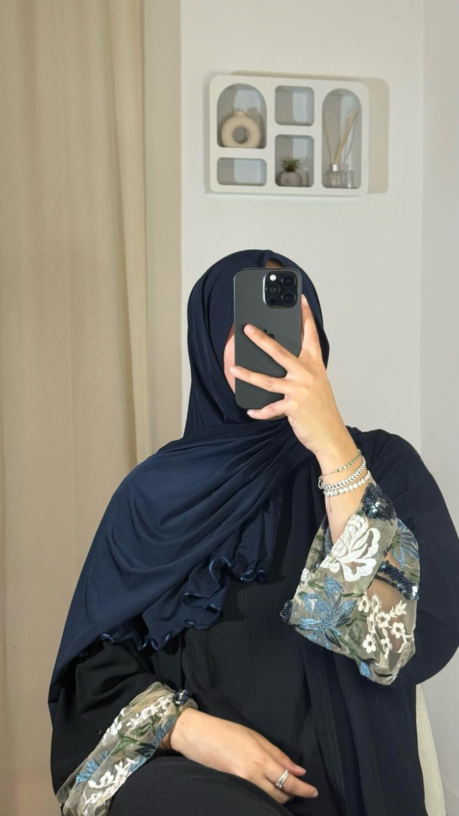 Hijab Jersey premium frise